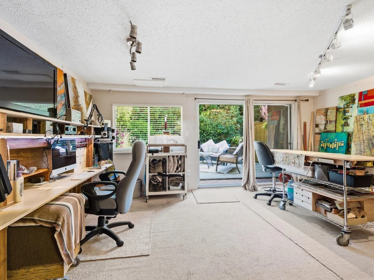 Basement Recreation Room Photo of 3920 Indian River Drive, North Vancouver, BC