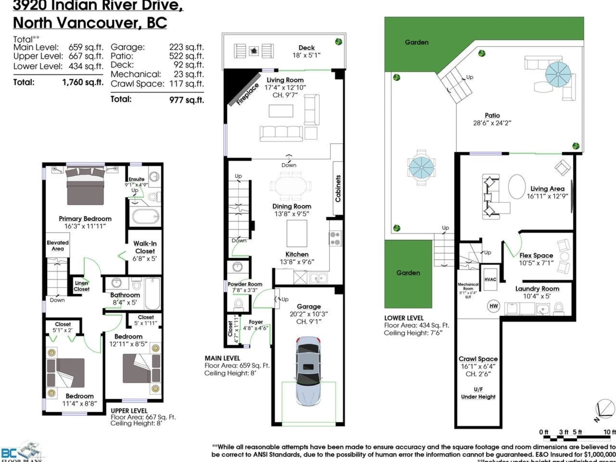 Exterior Rear Photo of 3920 Indian River Drive, North Vancouver, BC