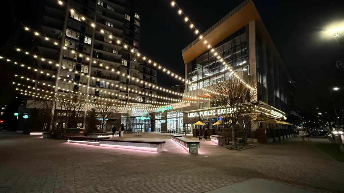 Dining Area Photo of 305 8580 River District Crossing, Vancouver, BC