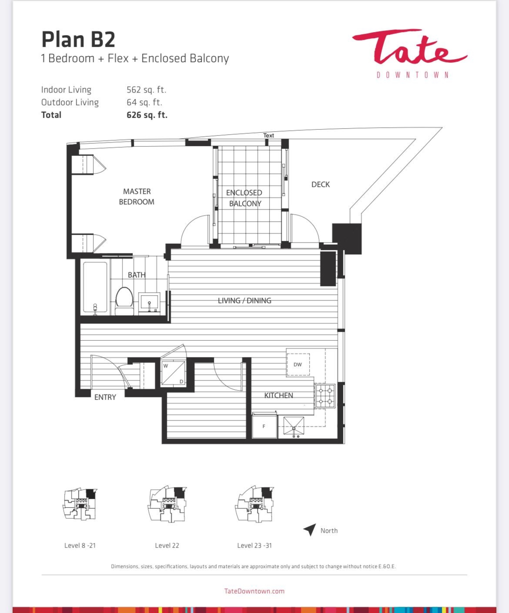 Outdoor Patio Photo of 1802 1283 Howe Street, Vancouver, BC
