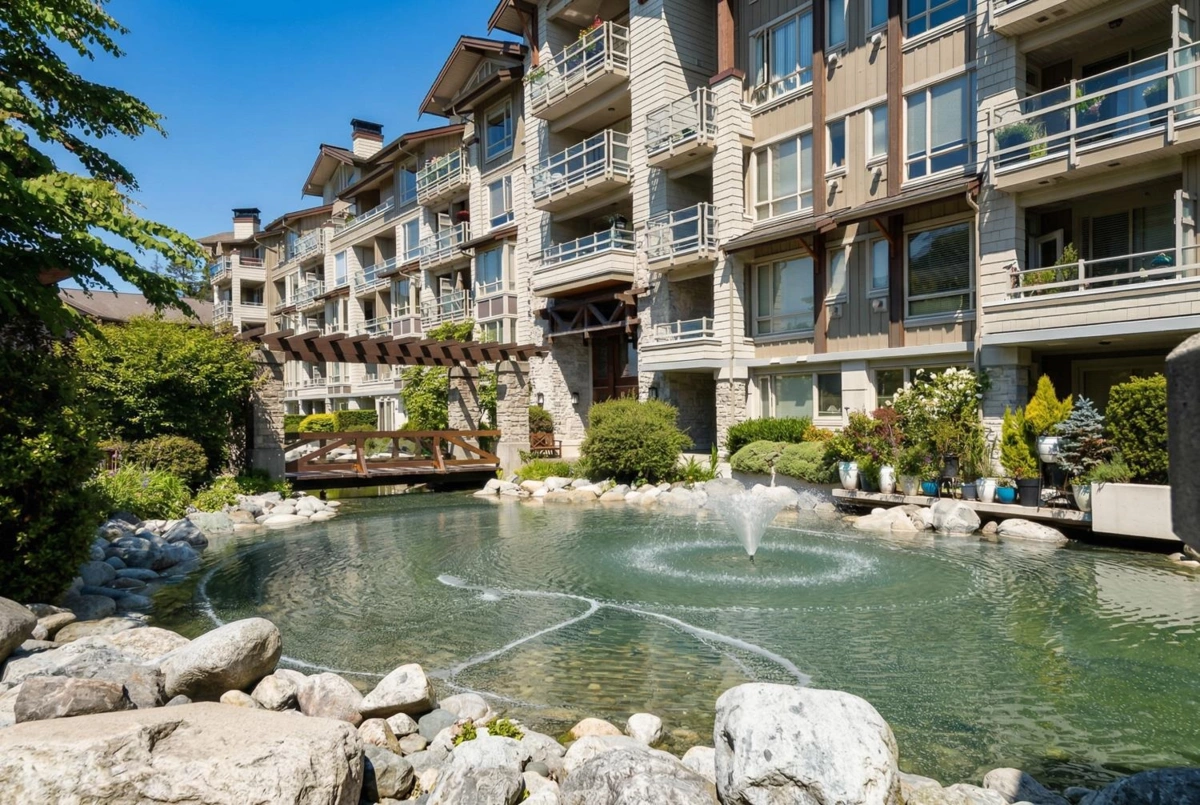 Outdoor Patio Photo of 222 560 Raven Woods Drive, North Vancouver, BC