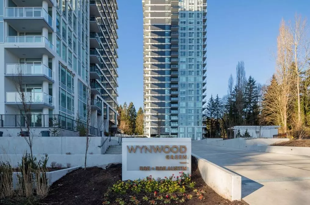 Exterior Rear Photo of 606 585 Austin Avenue, Coquitlam, BC