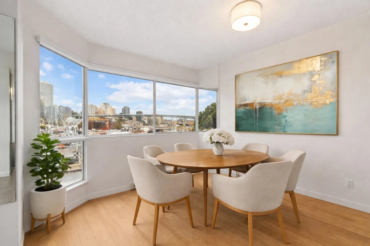 Dining Area Photo of 406 1510 W 1st Avenue, Vancouver, BC