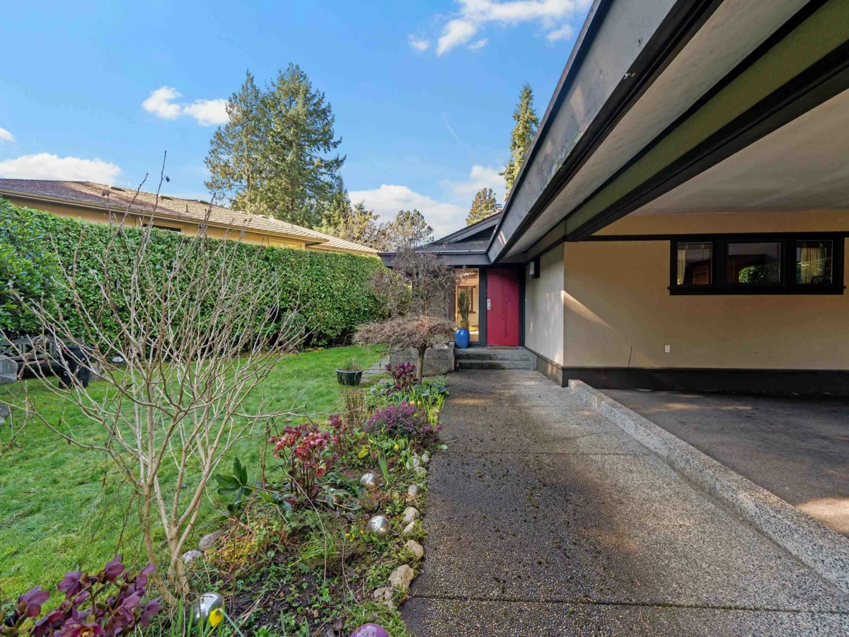 Exterior Rear Photo of 4341 Erwin Drive, West Vancouver, BC