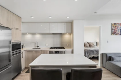 Kitchen Island Photo of 2104 680 Seylynn Crescent, North Vancouver, BC