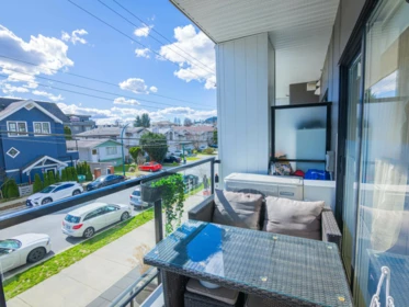 Aerial View of 202 2331 Kelly Avenue, Port Coquitlam, BC