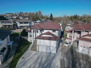 Aerial View of 3272 Quail Court, Abbotsford, BC