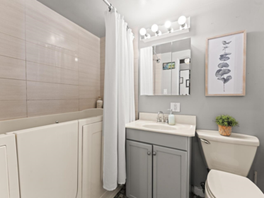 Guest Bathroom Photo of 304 1975 Pendrell Street, Vancouver, BC