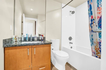 Guest Bathroom Photo of 1003 3008 Glen Drive, Coquitlam, BC