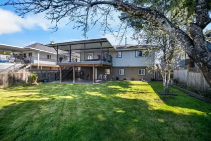 Backyard Photo of 228 Pembina Street, New Westminster, BC