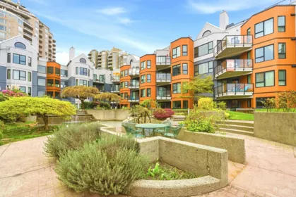 Backyard Photo of 108 1150 Quayside Drive, New Westminster, BC