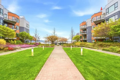 Outdoor Deck Photo of 108 1150 Quayside Drive, New Westminster, BC