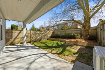 Backyard Photo of 26 22334 48 Avenue, Langley, BC