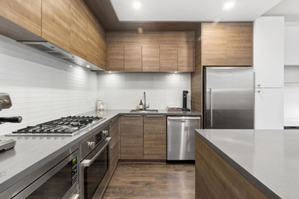 Kitchen Island Photo of 101 1550 Fern Street, North Vancouver, BC