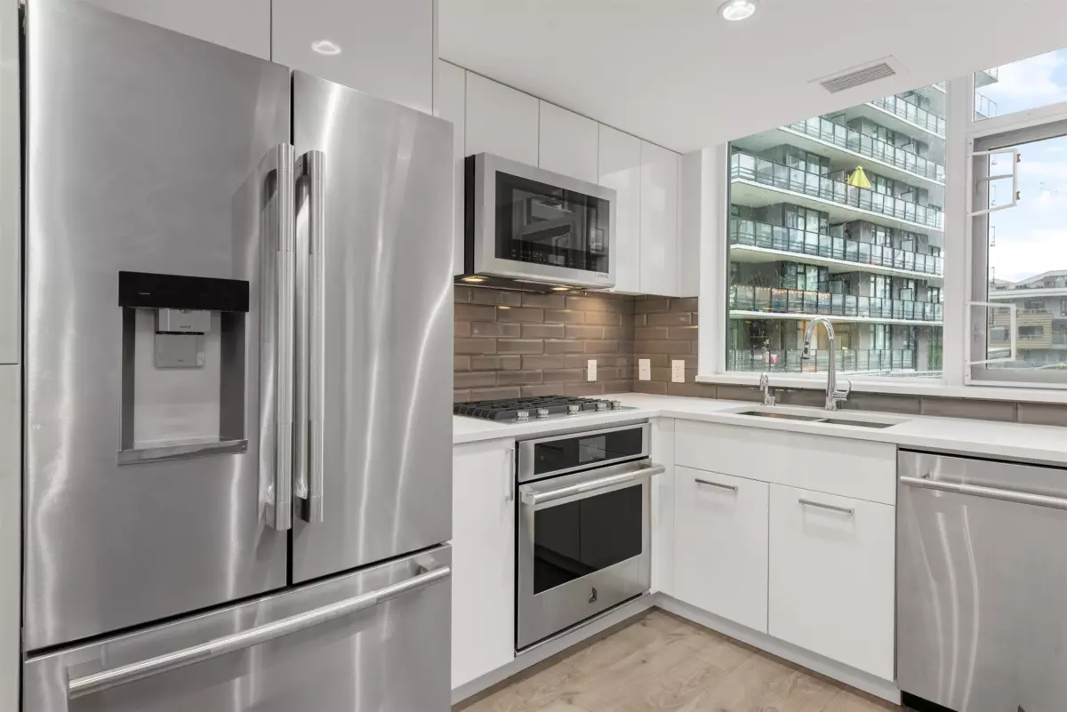 Living Room Photo of 304 3498 Marine Way, Vancouver, BC