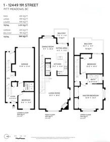 Playground / Recreational Area Near 1 12449 191 Street, Pitt Meadows, BC