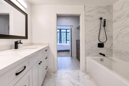 Primary Bathroom Photo of 1102 110 Brew Street, Port Moody, BC