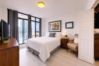 Primary Bedroom Photo of 1102 110 Brew Street, Port Moody, BC