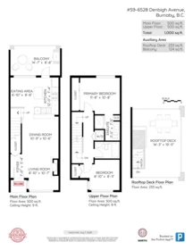 Entry Foyer Photo of 59 6528 Denbigh Avenue, Burnaby, BC