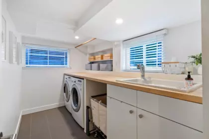 Aerial View of 855 E 22nd Avenue, Vancouver, BC