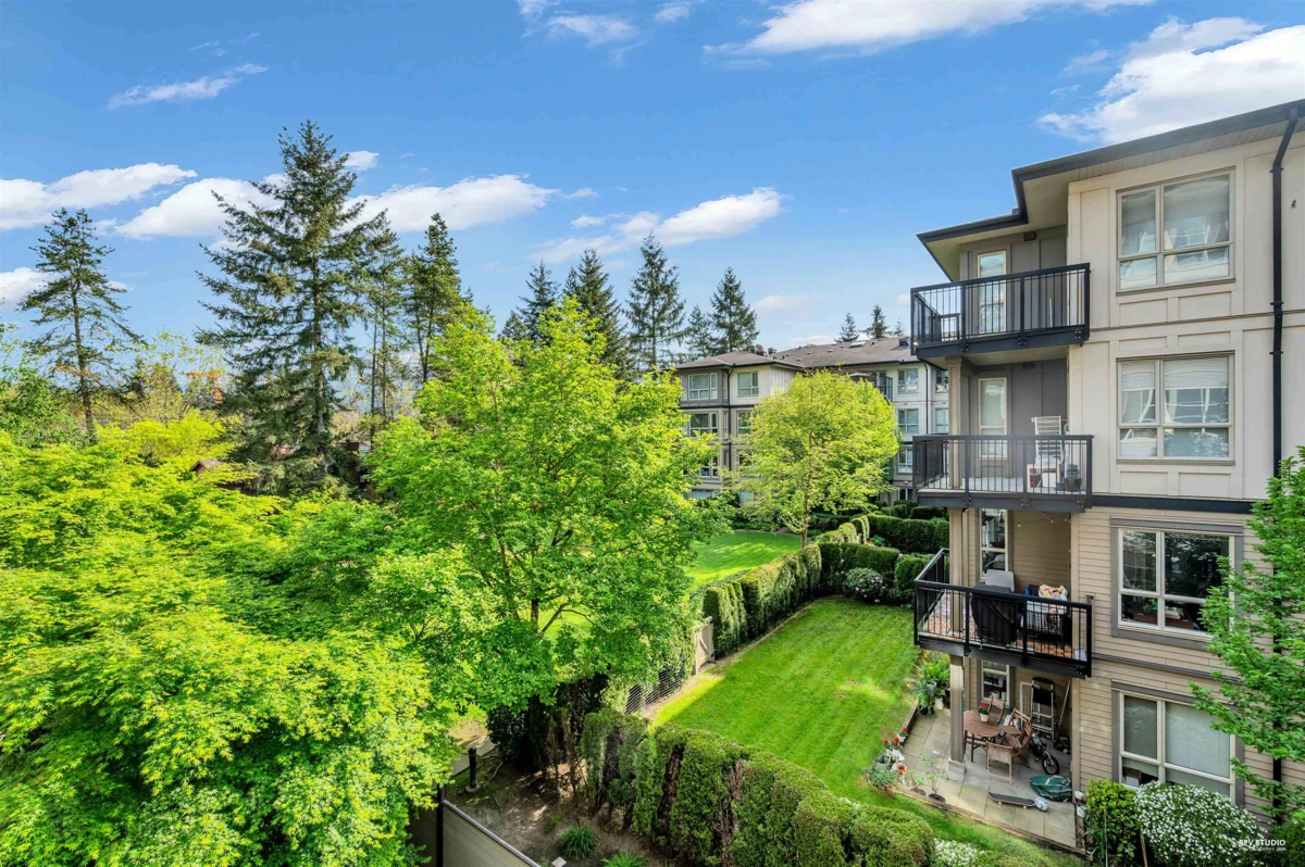 Exterior Rear Photo of 307 1152 Windsor Mews, Coquitlam, BC