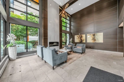 Garage Interior Photo of 307 1152 Windsor Mews, Coquitlam, BC
