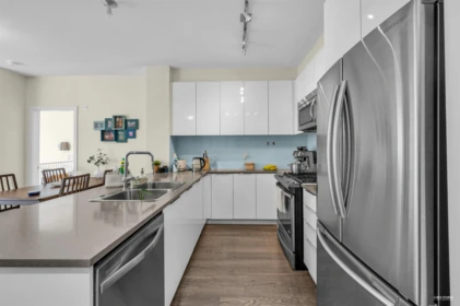 Kitchen Island Photo of 307 1152 Windsor Mews, Coquitlam, BC