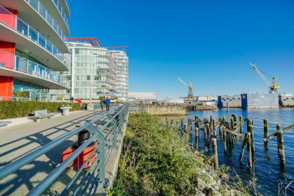 Aerial View of 238 W 4th Street, North Vancouver, BC