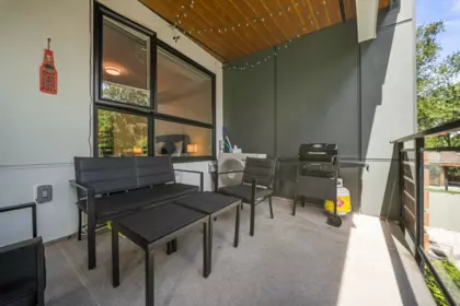 Outdoor Patio Photo of 204 3182 Gladwin Road, Abbotsford, BC