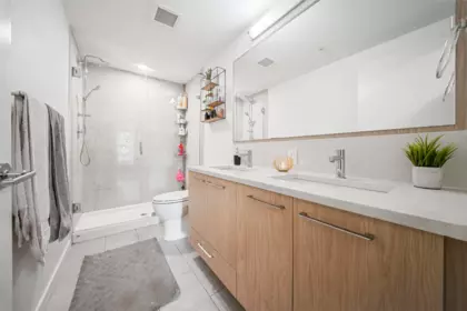 Powder Room Photo of 204 3182 Gladwin Road, Abbotsford, BC