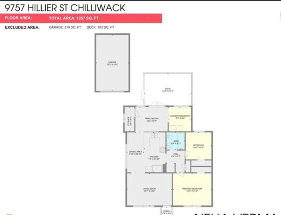 Exterior Rear Photo of 9757 Hillier Street, Chilliwack, BC