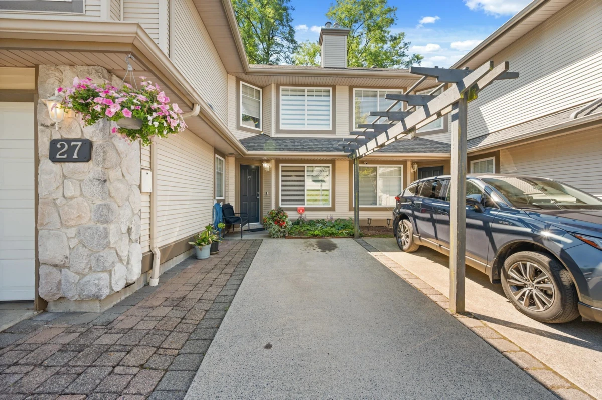 Exterior Rear Photo of 27 8888 151 Street, Surrey, BC