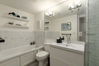Basement Recreation Room Photo of 106 675 W 7th Avenue, Vancouver, BC