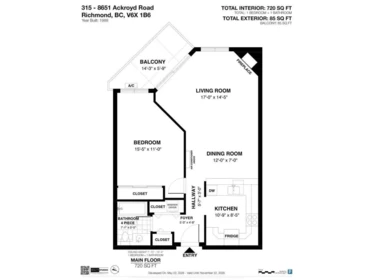 Garage Interior Photo of 315 8651 Ackroyd Road, Richmond, BC