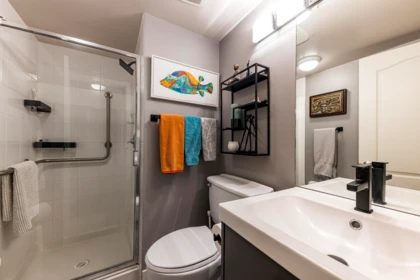 Basement Recreation Room Photo of 412 2059 Chesterfield Avenue, North Vancouver, BC