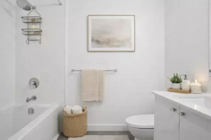 Primary Bathroom Photo of 302 2455 Kingsway, Vancouver, BC