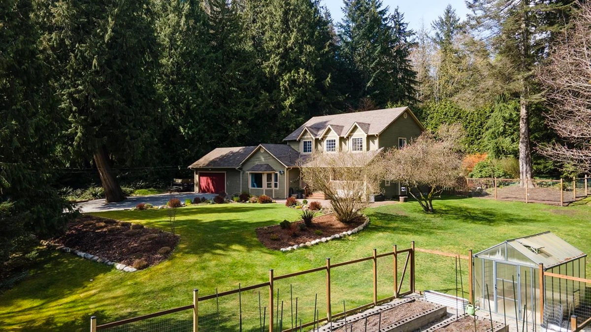 Exterior Rear Photo of 1148 Gower Point Road, Gibsons, BC
