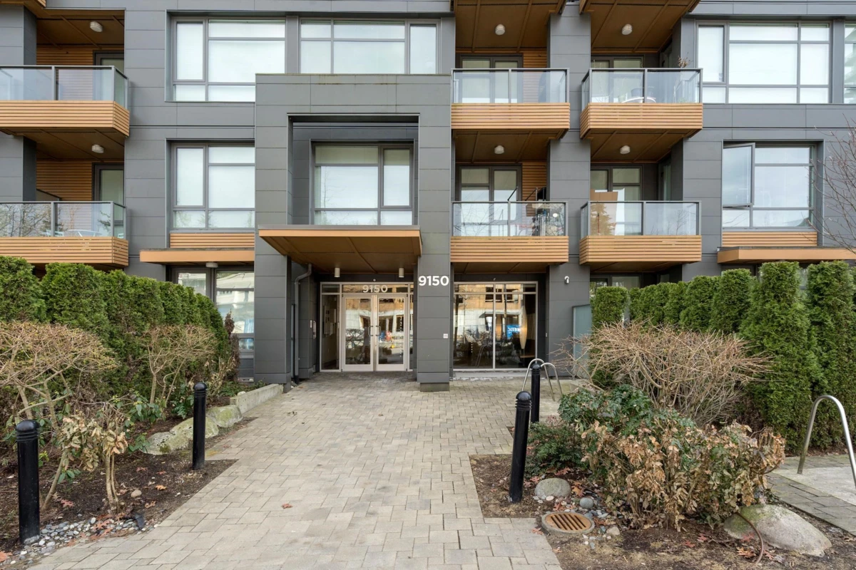 Exterior Rear Photo of 210 9150 University High Street, Burnaby, BC