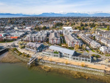 Aerial View of 305 4111 Bayview Street, Richmond, BC