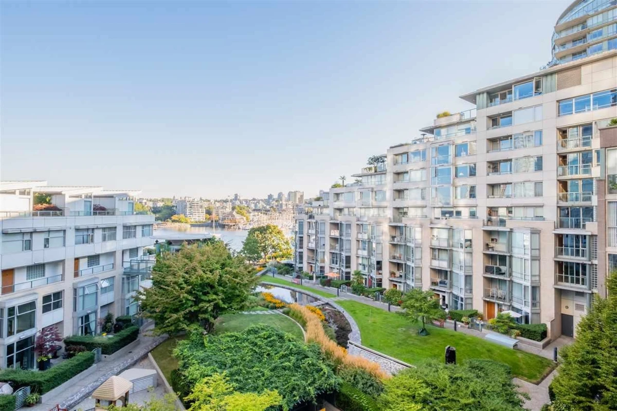 Exterior Rear Photo of 605 1228 Marinaside Crescent, Vancouver, BC