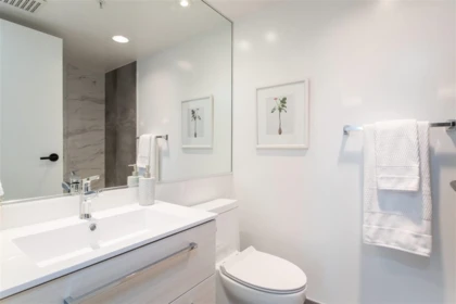 Basement Recreation Room Photo of 605 1228 Marinaside Crescent, Vancouver, BC