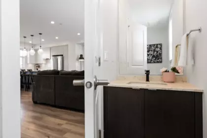 Laundry Room Photo of 154 46211 Promontory Road, Chilliwack, BC