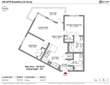 Garage Interior Photo of 420 6270 Gooseberry Drive, Surrey, BC