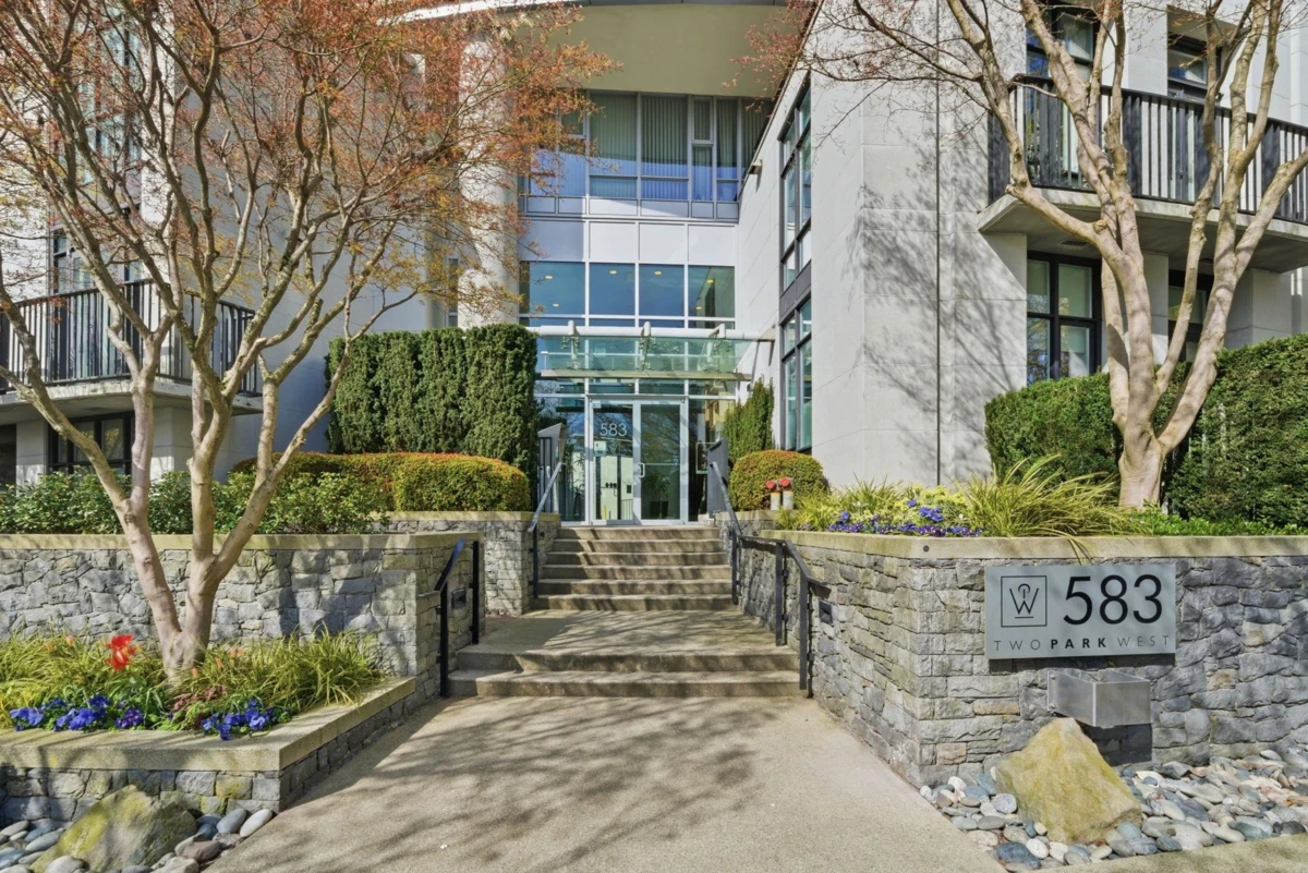 Exterior Rear Photo of 306 583 Beach Crescent, Vancouver, BC