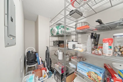 Kitchen Island Photo of 306 583 Beach Crescent, Vancouver, BC
