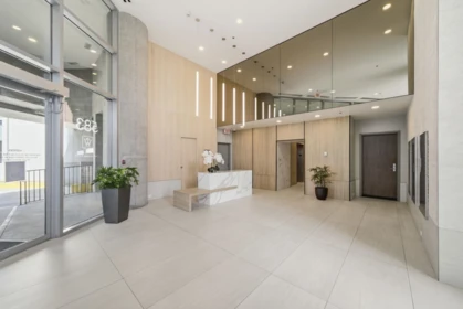 Powder Room Photo of 306 583 Beach Crescent, Vancouver, BC