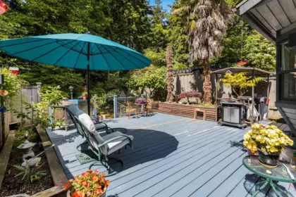 Aerial View of 1747 Rufus Drive, North Vancouver, BC