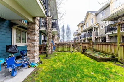 Backyard Photo of 50 843 Ewen Avenue, New Westminster, BC
