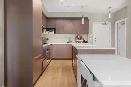 Kitchen Island Photo of 129 9388 Odlin Road, Richmond, BC