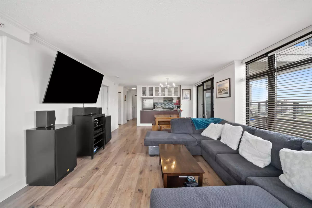 Living Room Photo of 1703 6351 Buswell Street, Richmond, BC